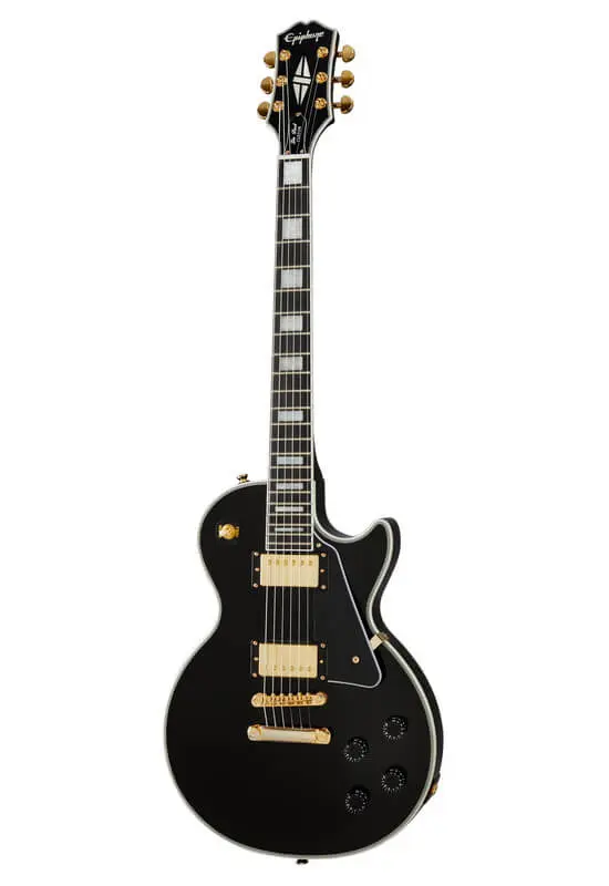 Epiphone Les Paul Custom Ebony 電吉他(黑色)，孤獨搖滾同款吉他